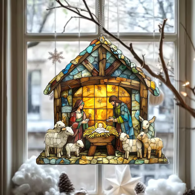 Nativity Scene Light Catcher