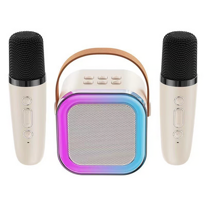 🎵Mini Karaoke Machine for Kids with Wireless Microphones